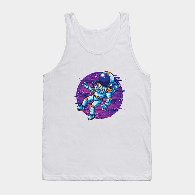 Astronaut in space Tank Top by BeataObscura